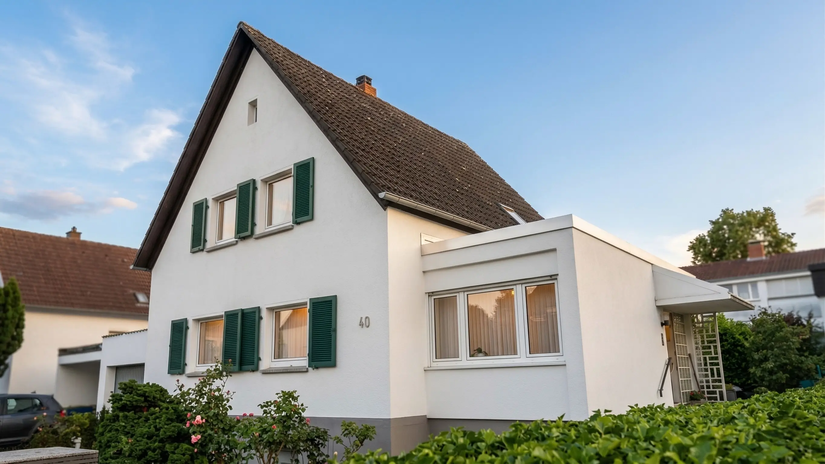 Einfamilienhaus mit Garage